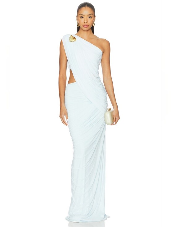 Deme By Gabriella Dresses & Skirts - NWT $450 DEME BY GABRIELLA The Aurora Dress Gown In Baby Blue Small